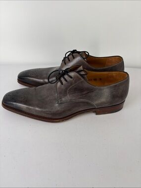 🦏 Magnanni Leather grey Derby Oxfords